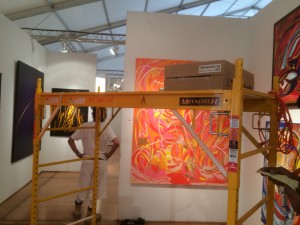 Setting Up Art Miami