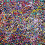 MONTAGE (Acrylic on Canvas 48 x 60)