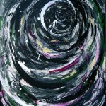 BLACK HOLE (60 x 48 Acrylic on Canvas)